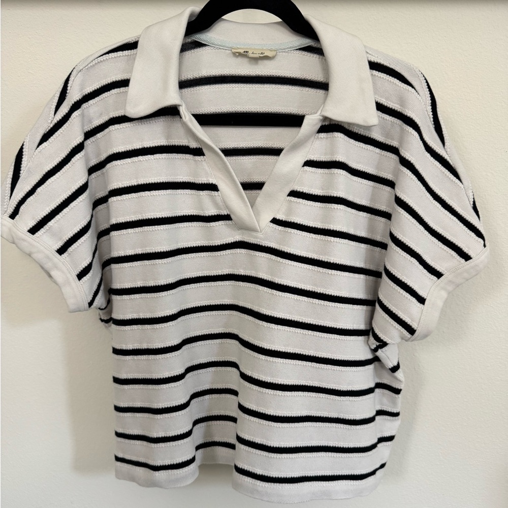 Madewell Relaxed Johnny Collar Polo Women’s Medium